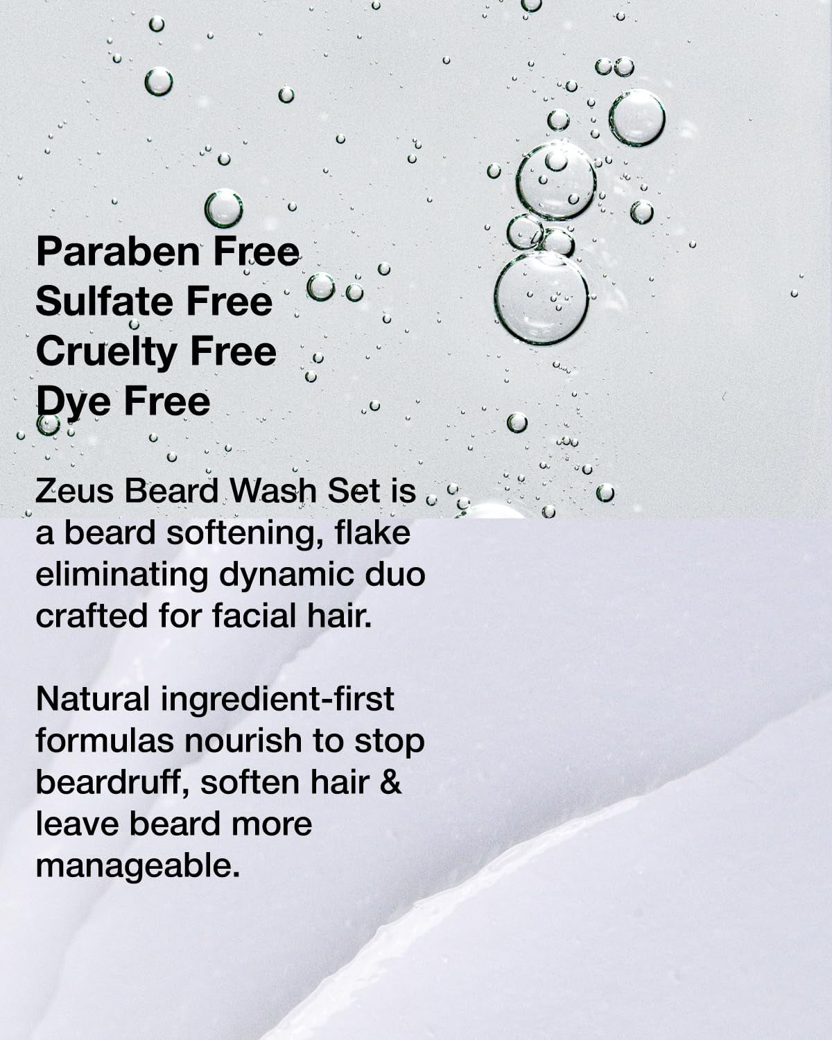 Beard Wash Set for Men, Beard Shampoo & Conditioner (Sandalwood) | Beard Care Duo with Green Tea, Chamomile & Natural Oils to Hydrate, Soften, Strengthen Facial Hair & Skin (Made in USA)